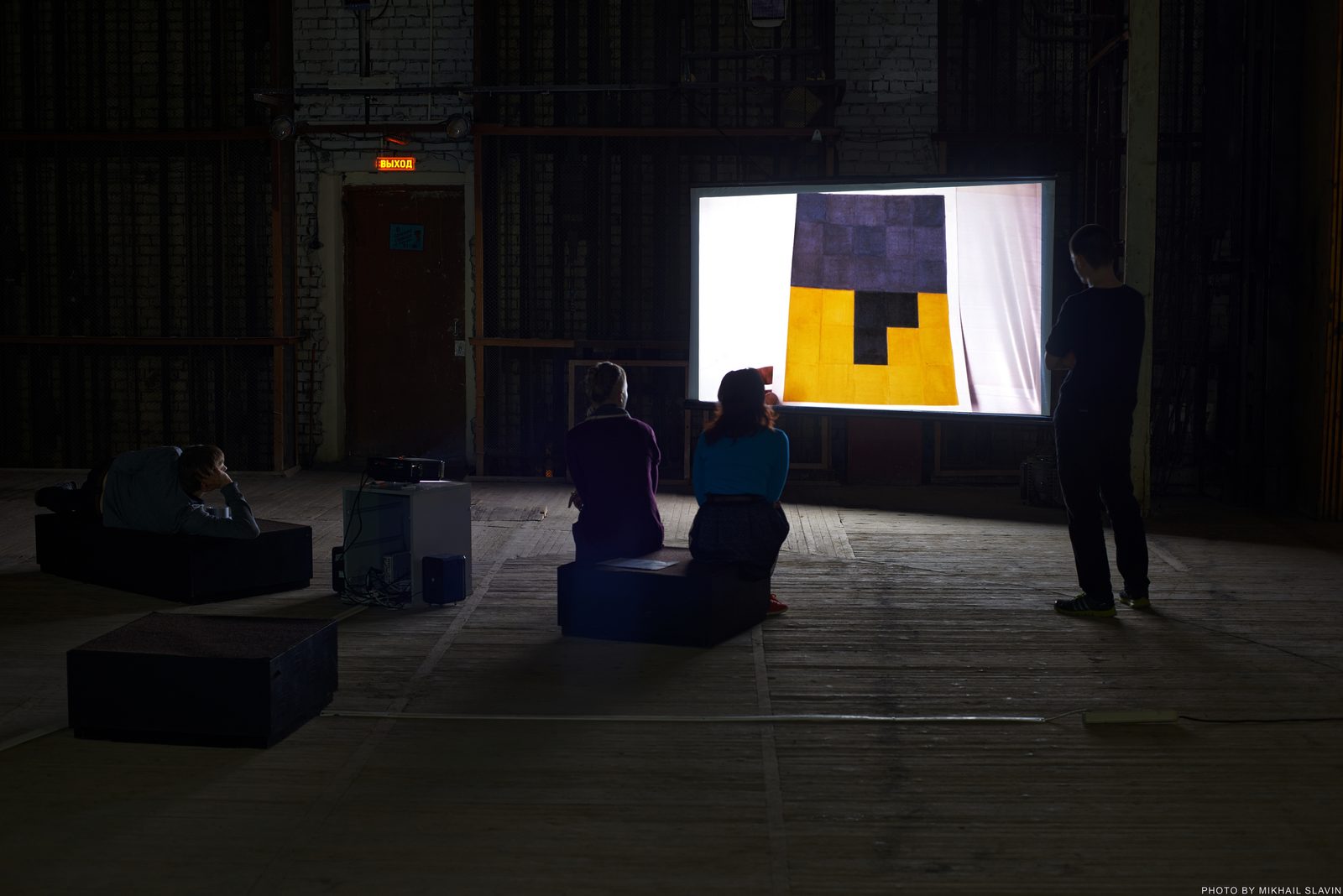 Induction, Art from Barents, Murmansk, 2015