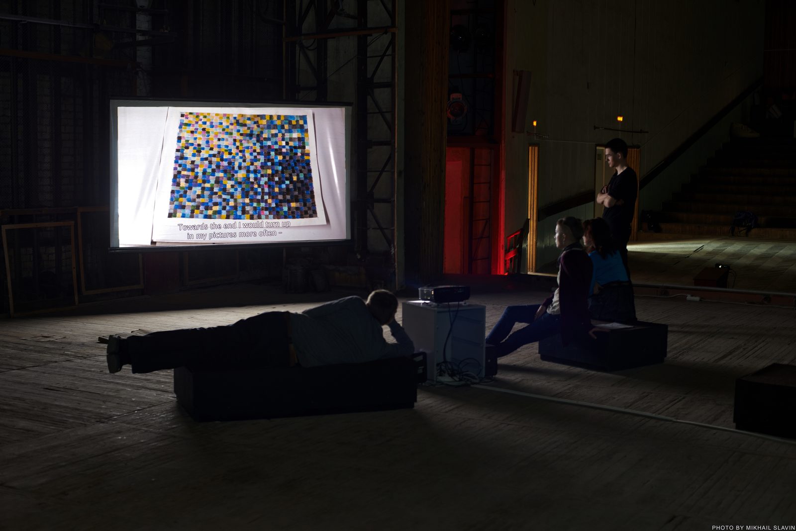 Induction, Art from Barents, Murmansk, 2015
