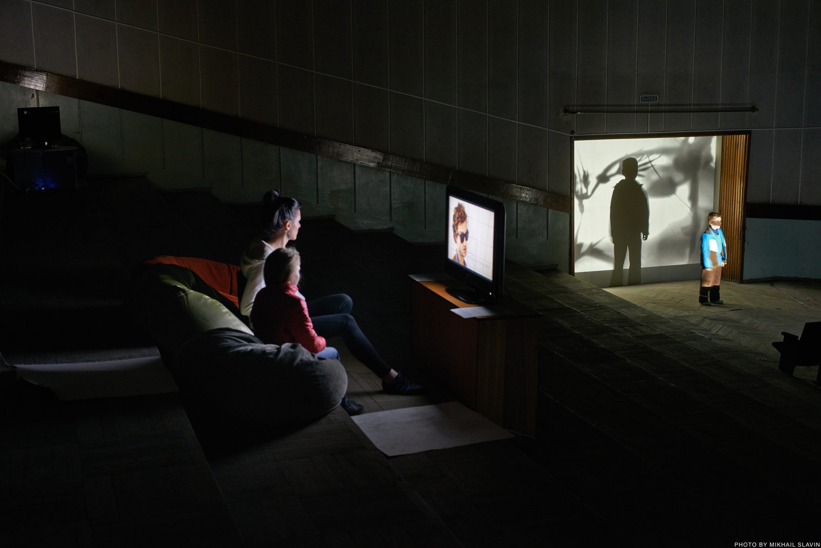 Induction, Art from Barents, Murmansk, 2015